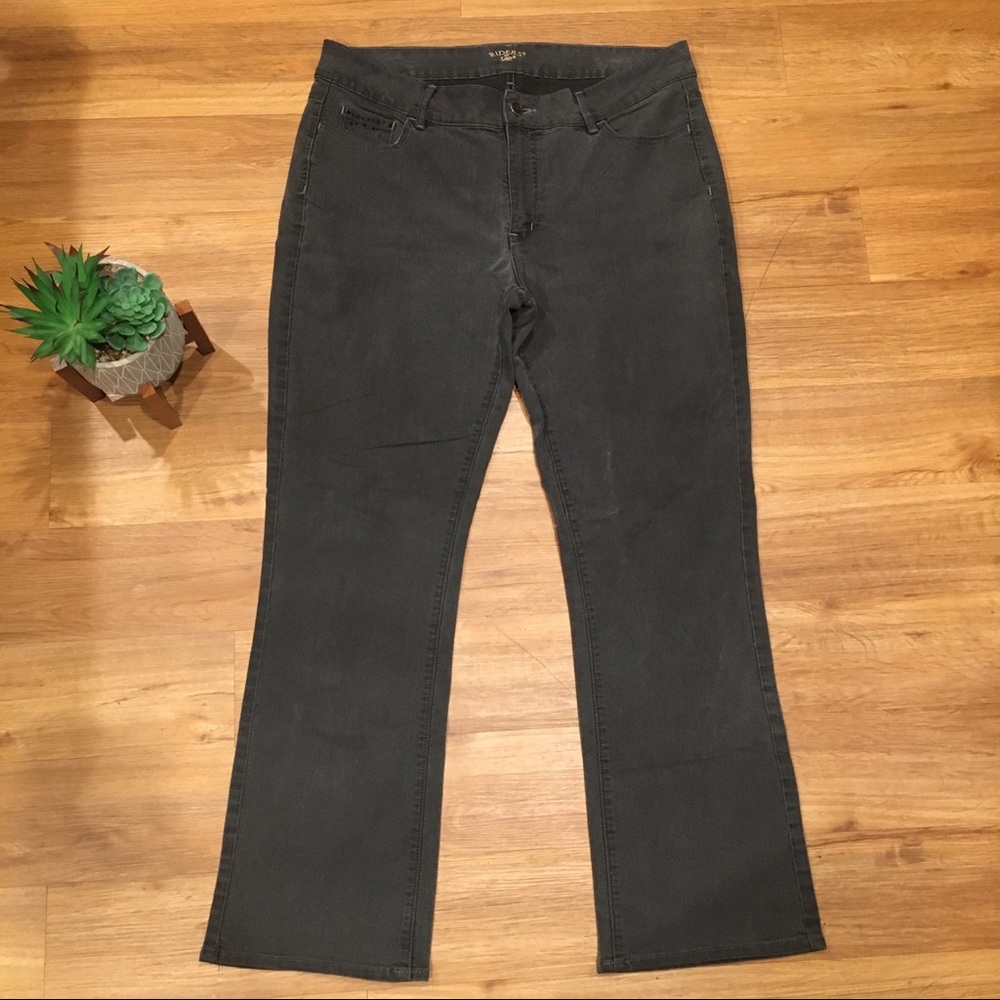 Riders by Lee Black Rhinestone Plus Size Jeans